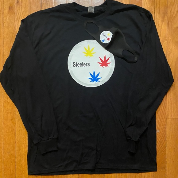 Unisex set of tee and mask “Steelers 420” - Picture 5 of 5